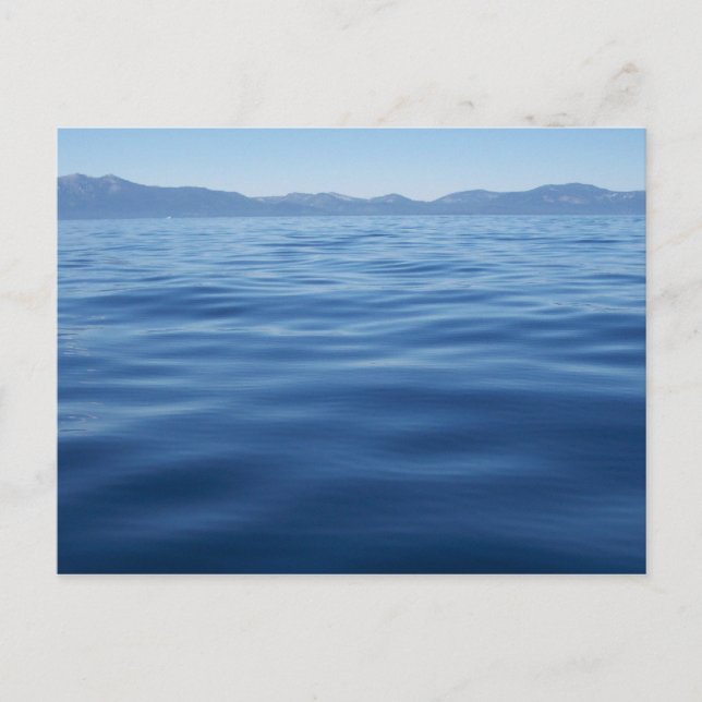 Cartão Postal Lago Tahoe (Frente)