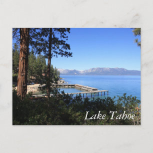 Cartão postal Lago Tahoe