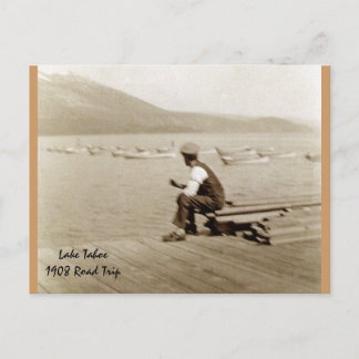 Cartão Postal Lago Tahoe - 1908