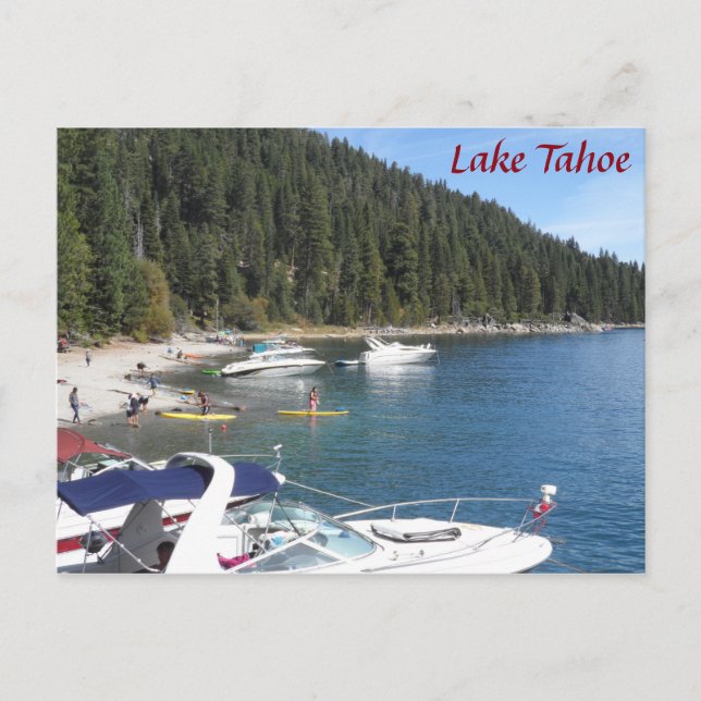 Cartão Postal Lago Tahoe, CA (Frente)