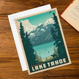 Cartão Postal Lago Tahoe | Califórnia e Nevada