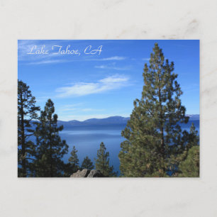 Cartão Postal Lago Tahoe, Cartão-postal CA