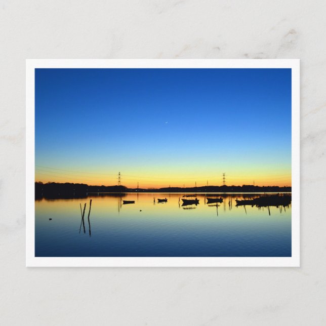 Cartão Postal Lago Teganuma: Abiko, Japão (Frente)