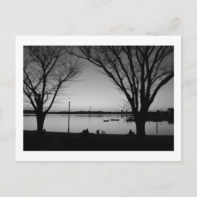 Cartão Postal Lago Teganuma: Chiba, Japão (Frente)