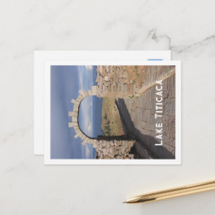 Cartão Postal Lago Titicaca, Peru Lembrança