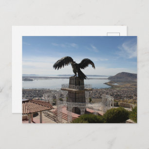 Cartão Postal Lago Titicaca Puno Peru