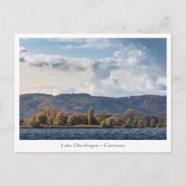 Cartão Postal Lago Überlingen Alemanha