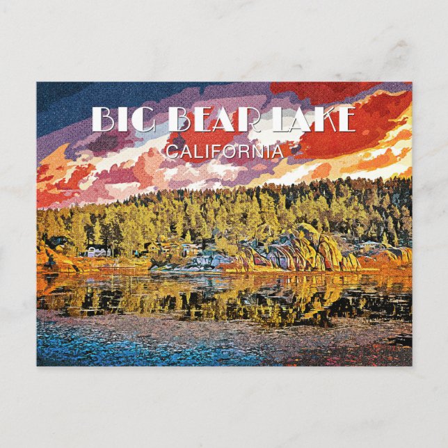 Cartão Postal Lago Urso Grande (Frente)