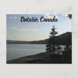 Cartão Postal Lago - Verão - viagem - Ontário - Canadá