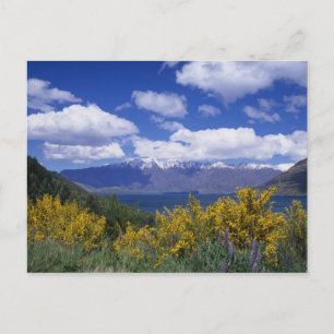 Cartão Postal Lago Wakatipu e os Remarkables, Queenstown,