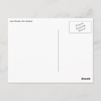 Cartão Postal Lago Wanaka, Nova Zelândia