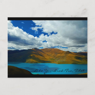 Cartão Postal Lago Yamdrok- Tso no Tibete