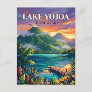 Cartão Postal Lago Yojoa Honduras