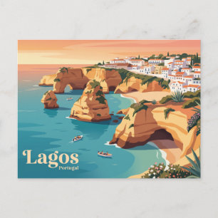 Cartão Postal Lagos, Portugal