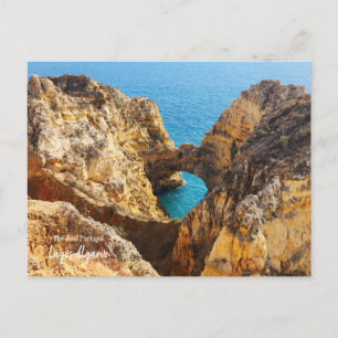 Cartão Postal Lagos Rugged, Algarve, Portugal