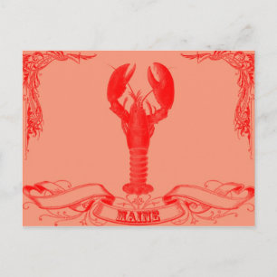 Cartão Postal lagosta