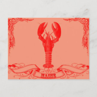 Cartão Postal lagosta