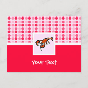 Cartão Postal Lagosta