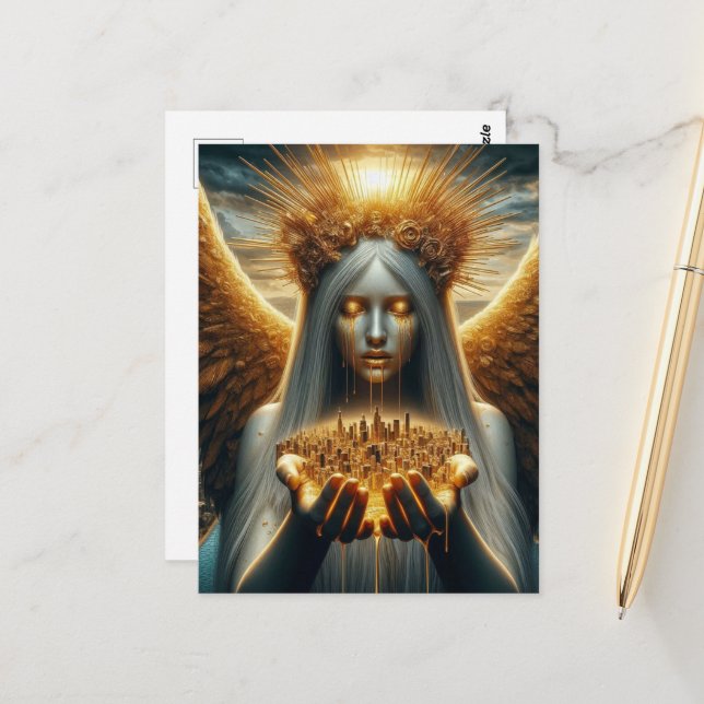 Cartão Postal Lágrimas para a cidade dos anjos (Frente/Verso In Situ)