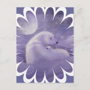 Cartão Postal Lágrimas Polares de inverno