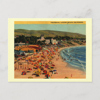 Cartão Postal Laguna Beach, California Vintage