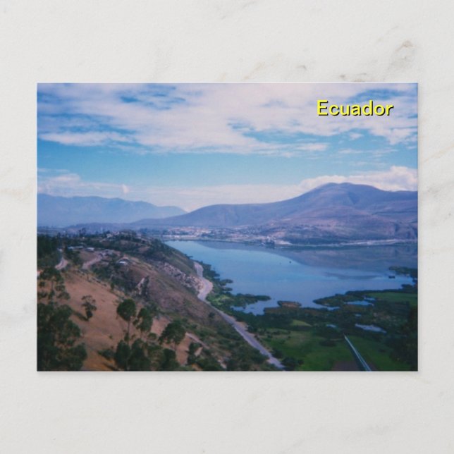 Cartão Postal Laguna de Yahaurcocha (Frente)