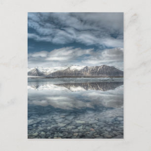 Cartão Postal Laguna glacial de Jokulsarlon, Islândia