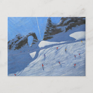 Cartão Postal L'aiguille Percee Tignes 2009