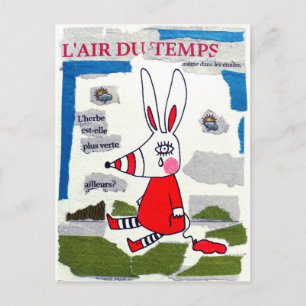 Cartão Postal L'air du temps
