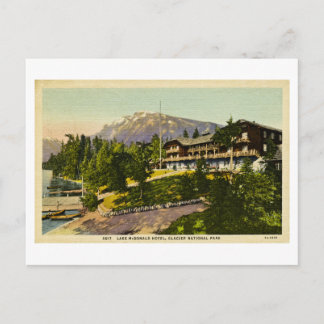 Cartão Postal Lake McDonald Lodge Parque Nacional Glacier