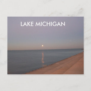 CARTÃO POSTAL LAKE MICHIGAN