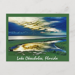 Cartão Postal Lake Okeechobee, Flórida, EUA