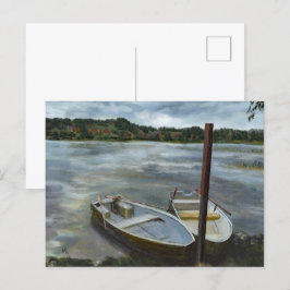 Cartão Postal Lakeside Norueguês