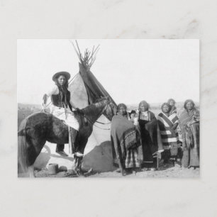 Cartão Postal Lakota Sioux: 1891