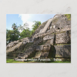 Cartão Postal Lamanai, viagem Belize