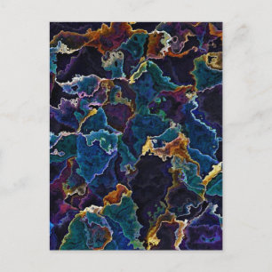 Cartão Postal Lamas De Óleo