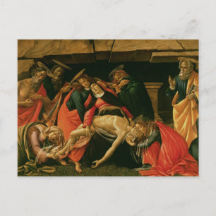 Cartão Postal Lamentação do Cristo c.1490
