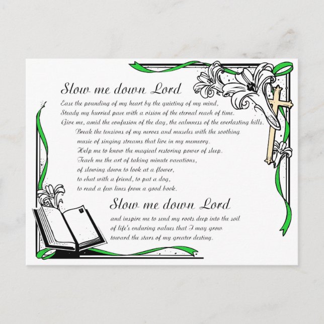 Cartão Postal lamente, Lorde Clr (Frente)