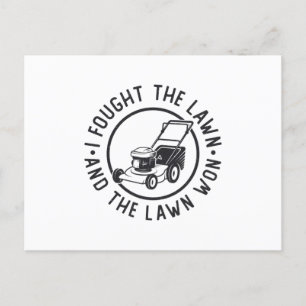 Cartão Postal Lâmina, Eu Lutei Contra O Lâmpago E O Leão Ganhou