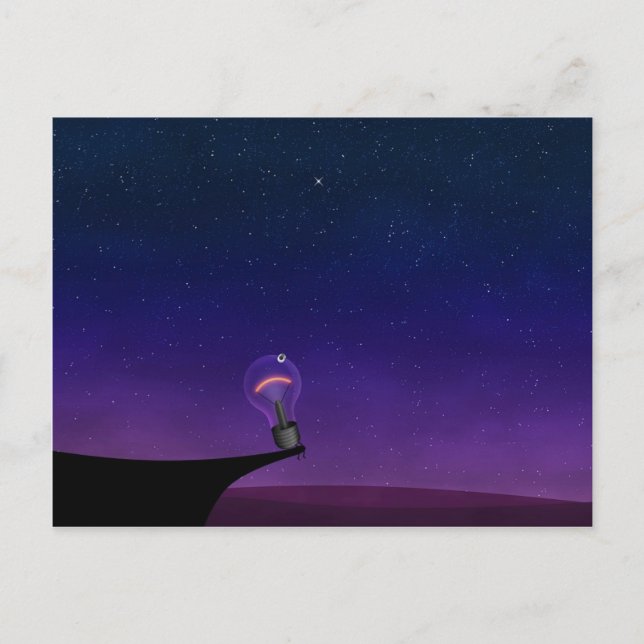 Cartão Postal Lâmpada (Frente)