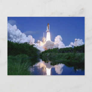 Cartão Postal Lançamento do ônibus espacial