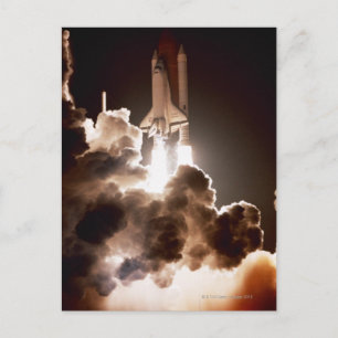 Cartão Postal Lançamento do ônibus espacial