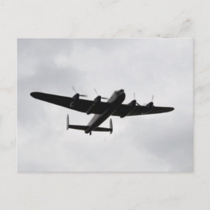 Cartão Postal Lancaster Heavy Bomber