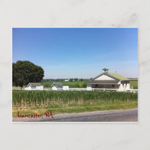 Cartão Postal Lancaster, sala de aula do PA One Room