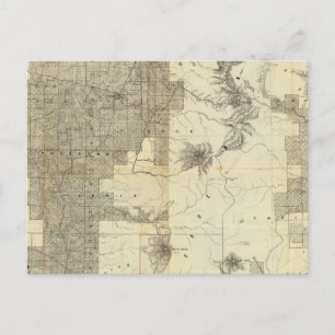 Cartão Postal Land Grant Washington e Oregon