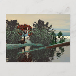 Cartão Postal LANDSCAPE/LAGOON alienígena EM HIPERIÃO
