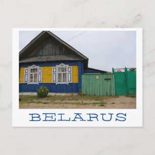 Cartão Postal Landscape Rural Village House