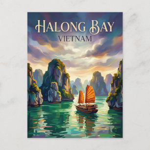 Cartão Postal Lang Son (perto da Baía de Halong) Vietnã