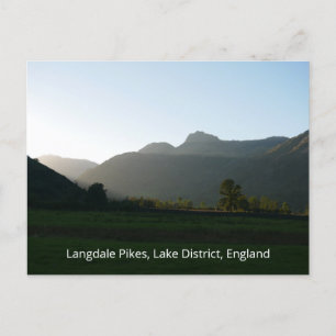 Cartão postal Langdale Pikes