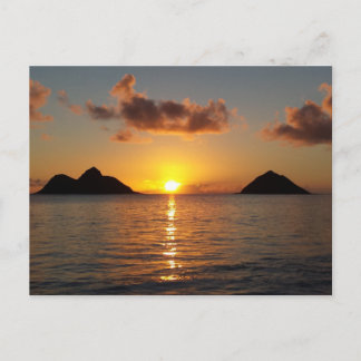 Cartão Postal Lanikai Beach Sunrise